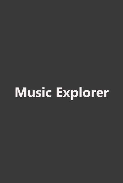 Musicexplorer project title image